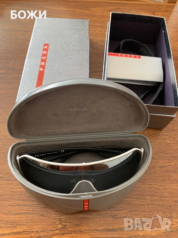 🕶️ Оригинални слънчеви очила Prada Linea Rossa – Made in Italy 🕶️, снимка 6 - Слънчеви и диоптрични очила - 52106000