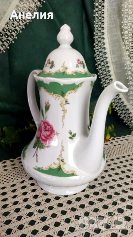 Winterling Bavaria бароков стил с рози, снимка 8 - Чаши - 50998144