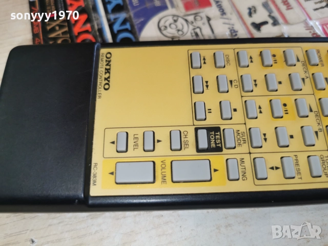 ONKYO RC-383M LEARN REMOTE CONTROL-ВНОС SWISS 1412251630, снимка 11 - Ресийвъри, усилватели, смесителни пултове - 52791628