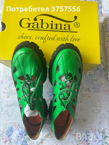 Обувка-сандал естествена кожа на Gabina, снимка 1