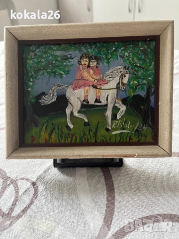 Авторска подписана картина