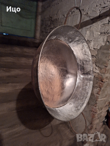 Медна тава за лютеница, снимка 3 - Съдове за готвене - 44796063