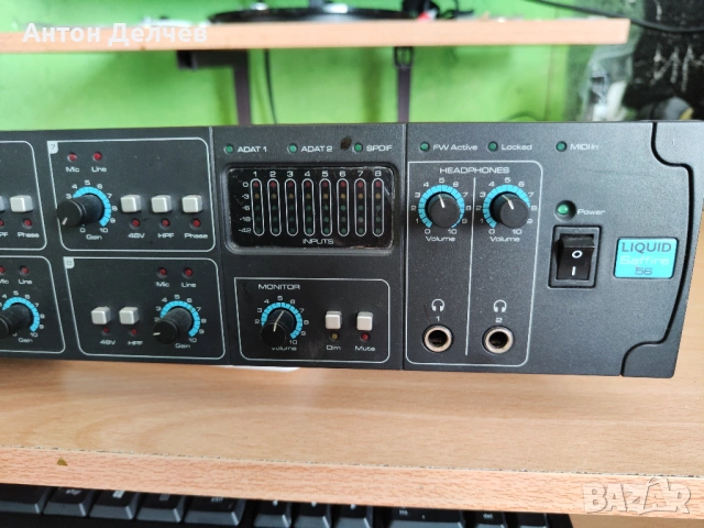 Focusrite Liquid Saffire 56 – професионален аудио интерфейс (като нов), снимка 5 - Аудиосистеми - 53021780