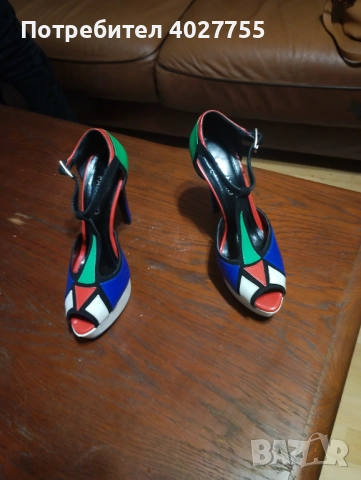 Обувки на висок ток  Fabiano. Естествена кожа , снимка 3 - Дамски обувки на ток - 52263343