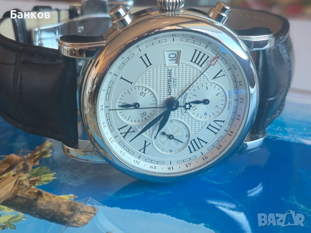 Montblanc Star Roman Chronograph UTC Carpe diem, снимка 5 - Мъжки - 52953609