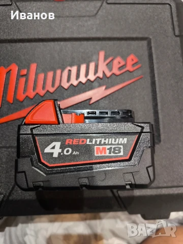 Батерия Milwaukee M18B4 4Ah