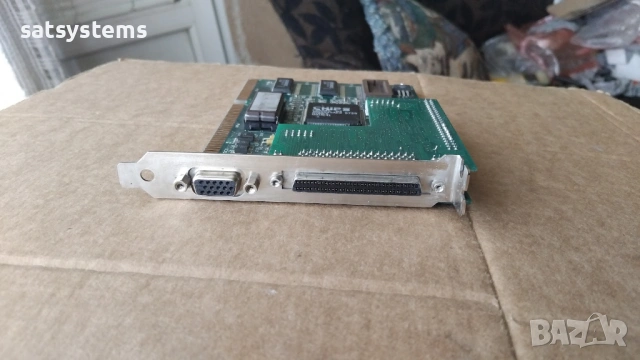 Видео карта Chips&Technologies F65545 MPC 106-D 16-bit 1MB ISA, снимка 2 - Видеокарти - 53763702