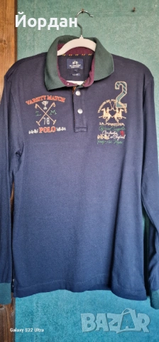 Мъжка блуза с дълъг ръкав – LA MARTINA размер- L 