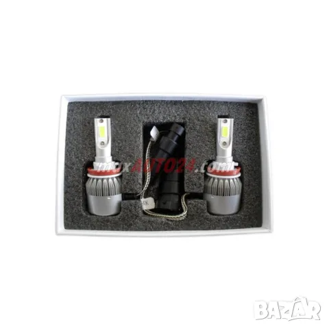 LED крушки C6 H8 36W 6000K комплект 2 броя, снимка 3 - Аксесоари и консумативи - 55864763