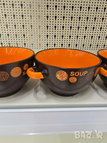 керамични купи 650 мл, снимка 2 - Чинии - 49557383