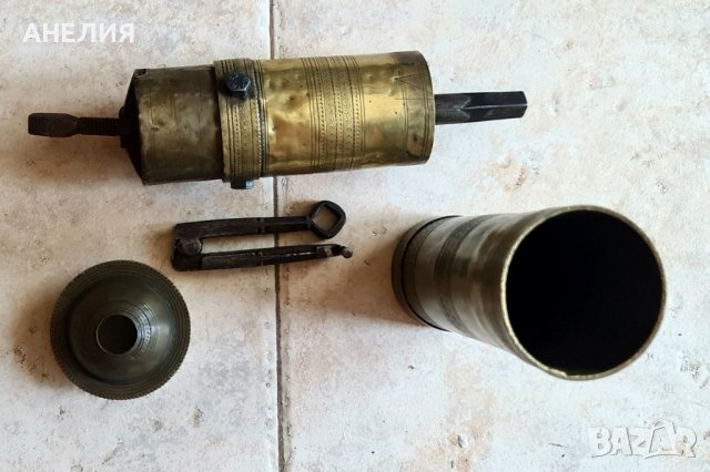 Месингова ретро мелничка за кафе , снимка 8 - Антикварни и старинни предмети - 39078211