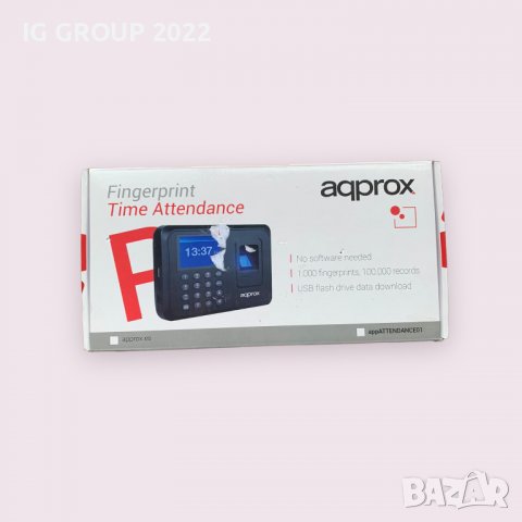 Aqprox APPATTENDANCE01 - Биометричен четец на пръстови отпечатъци, снимка 3 - Друга електроника - 39305110