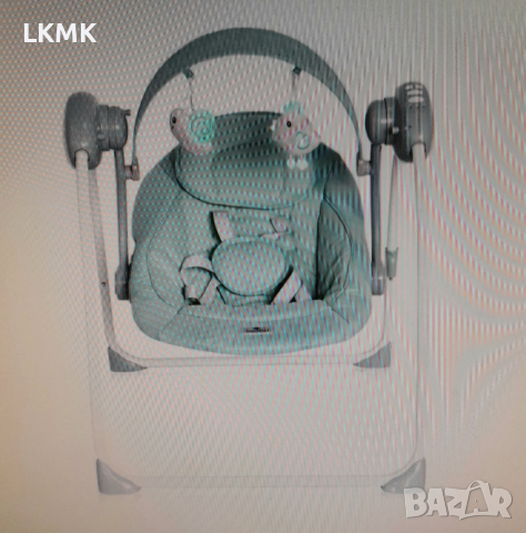 Електрическа бебешка люлка - Lorelli Portofino, снимка 3 - За бебешки колички - 44650019