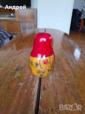 Стара матрьошка #56, снимка 5 - Други ценни предмети - 53499292