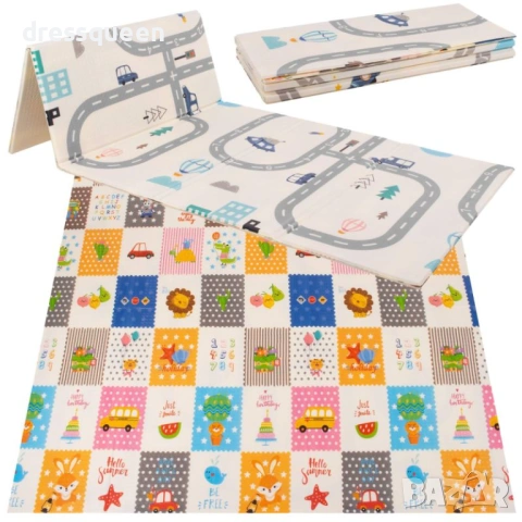 4852 „Сгъваемо XPE килимче за игра: Компактно решение с максимална топлоизолация за Вашия дом“