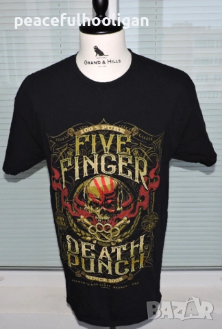  Метъл Тениска  Five Finger Death Punch размер L
