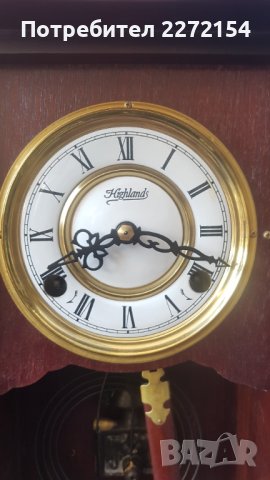 Британски стенен часовник 2, снимка 3 - Антикварни и старинни предмети - 39686952