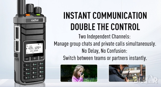 Radtel RT-860 радиостанция с пълен обхват (Full-Band RX) и SSB модулация, снимка 7 - Друга електроника - 52695529