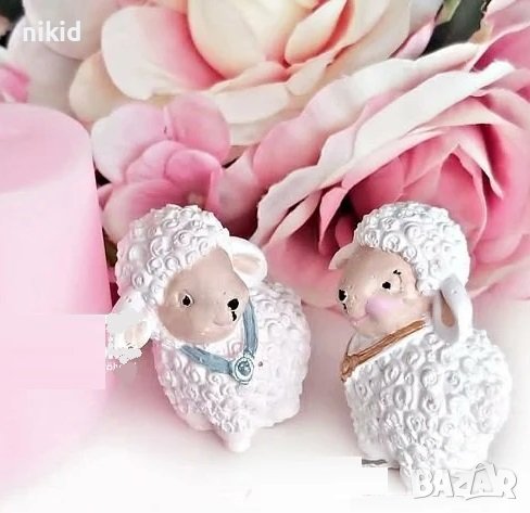 3D права Овца Агне силиконов молд форма украса фондан свещ гипс сапун калъп