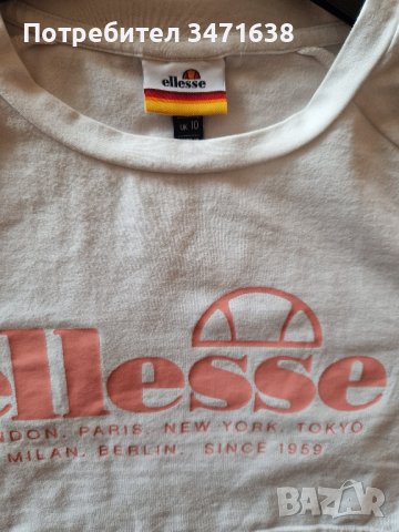 Нова скъсена тениска на Ellesse , снимка 4 - Тениски - 41904392