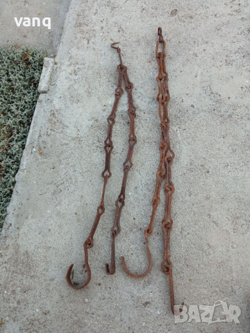 Стари вериги за декорация, снимка 1