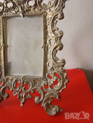 Бароково настолно огледало, снимка 3 - Други ценни предмети - 53664861