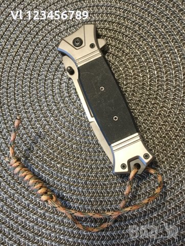 Сгъваем автоматичен нож Browning 364В (черен) - 88х220, снимка 3 - Ножове - 41313211