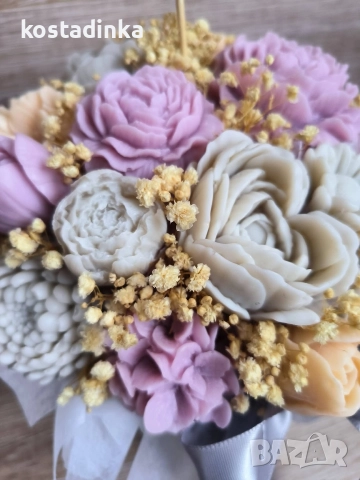 Сапунени букети, снимка 2 - Романтични подаръци - 52982951