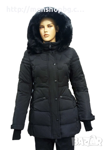 Дамско яке код 28 - черно