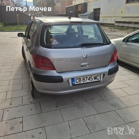 Peugeot 307 1.6 HDi (110hp), снимка 7 - Автомобили и джипове - 53698149