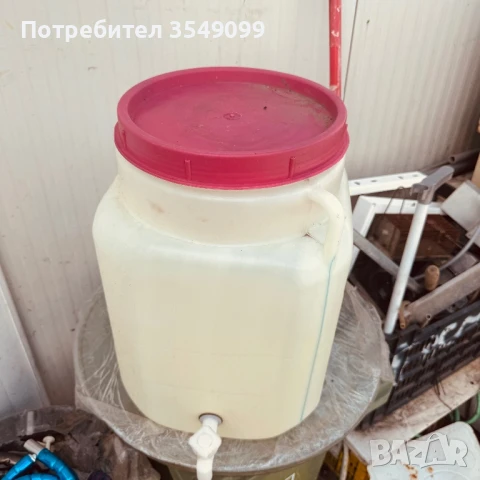 Бидонче за трушия, снимка 5 - Бидони, бурета и бъчви - 51015299
