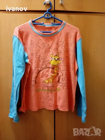 Дамска блуза жираф, снимка 1
