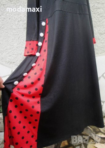 3XL Нова дълга рокля Tendency , снимка 5 - Рокли - 40751316