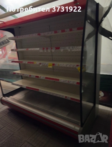 Професионална хладилна витрина Наги 2м. + агрегат | За магазин, месарница