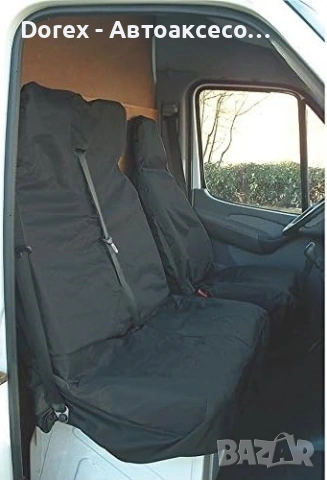 Комплект 2+1 универсални водоустойчиви протектори за предни седалки на бус - Oxford плат, снимка 4 - Аксесоари и консумативи - 53859674
