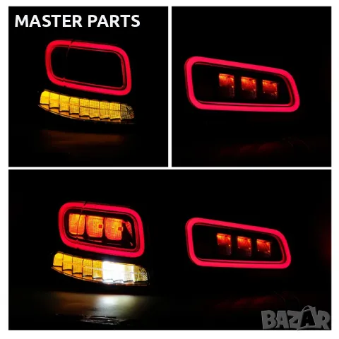 Чисто Нови Тунинг LED Стопове за Mercedes GLC (W253) Facelift Визия 2019-2022 - Plug & Play, снимка 3 - Части - 50410529