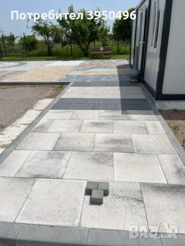 Павета Сити топ 10х10х6см, цвят: сив - #Semmelrock