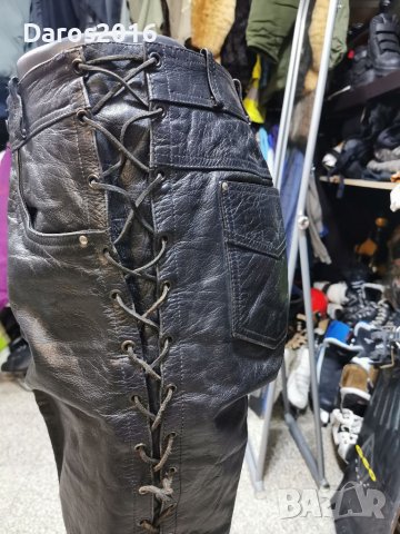 Кожен панталон, естествена кожа размер M, снимка 10 - Аксесоари и консумативи - 38708732