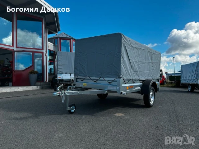 Продавам ново ремарке до 750 кг. и обем на товарната площ 3.75 м², снимка 2 - Ремаркета - 51040196