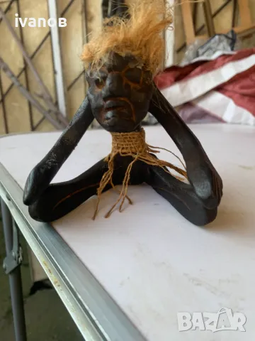 дървена фигура статуетка , снимка 1
