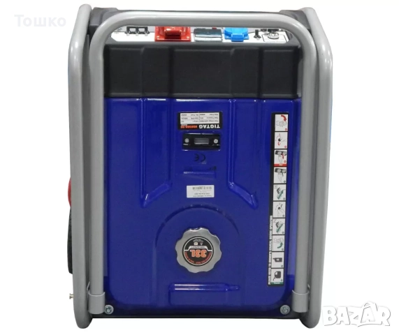 Генератор за ток HS6500-3HW1 трифазен и монофазен, снимка 2 - Генератори - 52872066