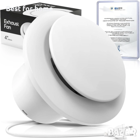 Вентилатор за баня 100 мм