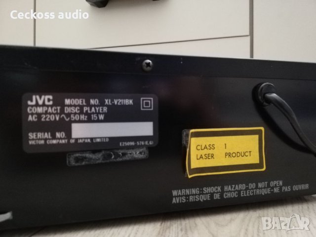 CD PLAYER JVC XL - V211BK, снимка 8 - Ресийвъри, усилватели, смесителни пултове - 41100403