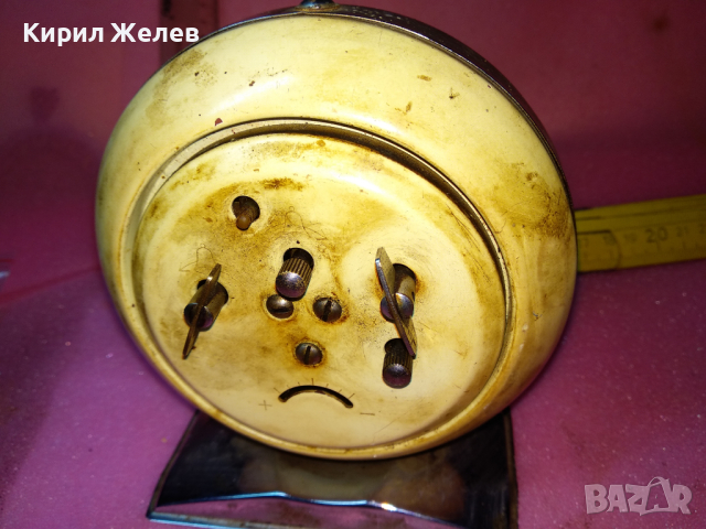 SHANGHAI CHINA Стар РЯДЪК КОЛЕКЦИОНЕРСКИ РЕТРО МЕХАНИЧЕН КИТАЙСКИ БУДИЛНИК ШАНХАЙ 30792, снимка 17 - Антикварни и старинни предмети - 44548936