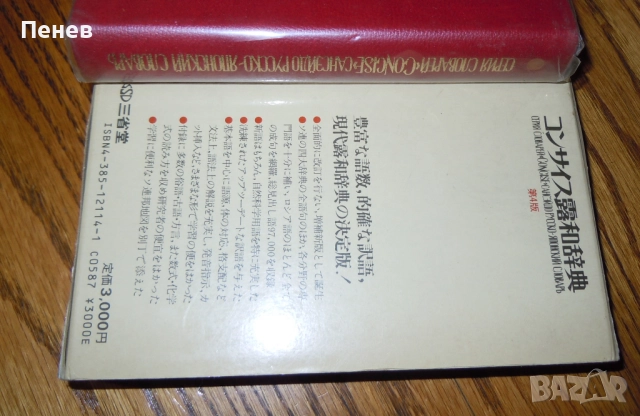 Огромен руско-японски речник, над 1200стр., снимка 3 - Чуждоезиково обучение, речници - 52594086