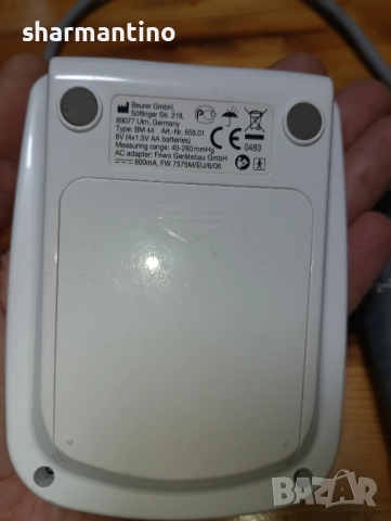 Апарат за кръвно налягане Beurer - 39 лв, снимка 6 - Друга електроника - 51670424