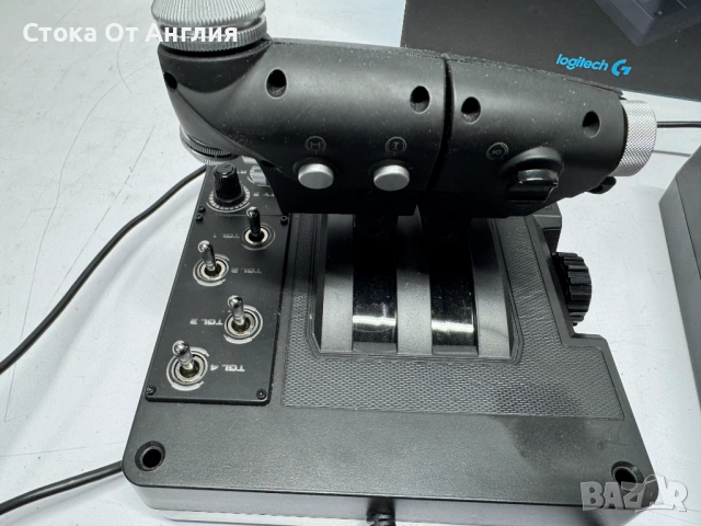 Джойстик контролер Logitech X56 HOTAS, снимка 5 - Аксесоари - 53809177