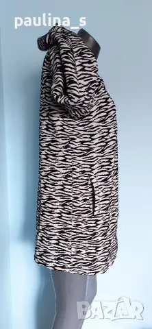 Преходно палто тип манто / Зебра принт / шарка "Vero Moda", снимка 5 - Палта, манта - 29574307