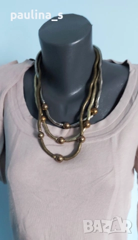 Шест различни броя / Колие тип чокър или гердан , снимка 4 - Колиета, медальони, синджири - 53529565