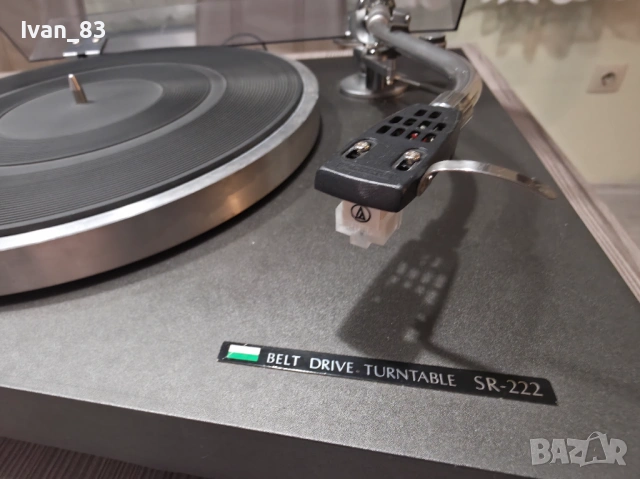 Грамофон Sansui Sr 222 belt drive , снимка 6 - Грамофони - 53565948